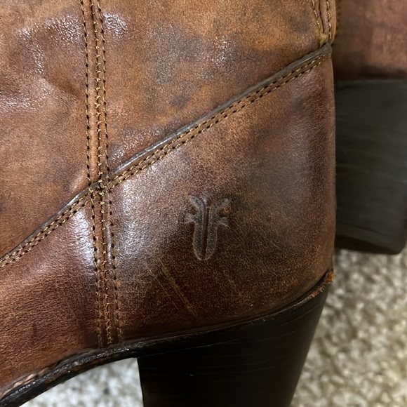 Frye | Jackie Y2K Knee High Leather Heeled Boots Women’s 6.5 - Picture 5 of 7